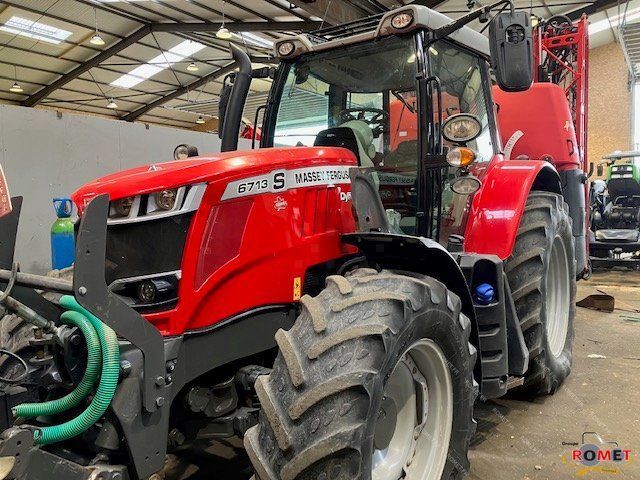 E-FARM: Massey Ferguson 6713 - Traktor - id PNYCGZK - 85.075 € - Produktionsår: 2022 - Motortimer: 1.850,Motoreffekt (HP): 130,Frankrig