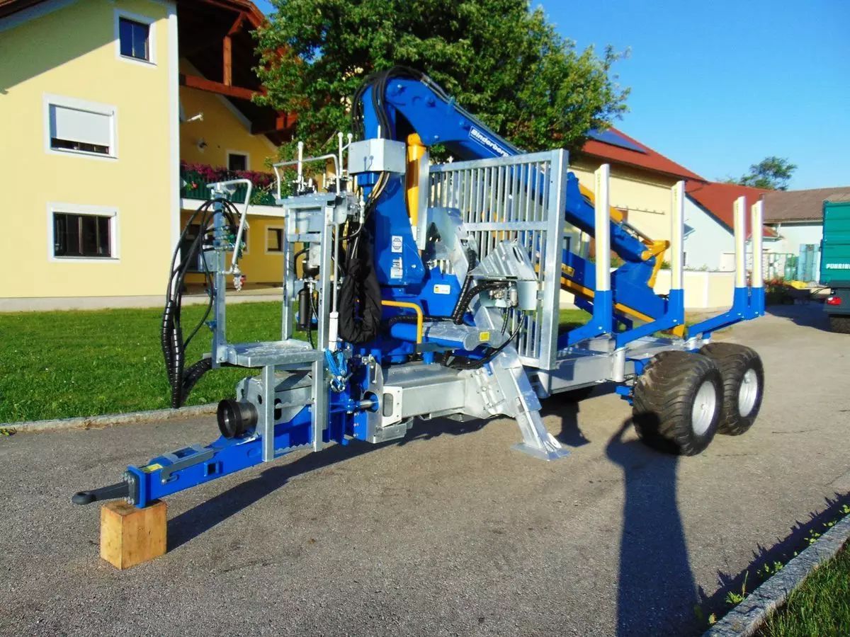 E-FARM: Binderberger rückewagen rw12 alpin mit bk8000 - Forestry trailer - id LMGEPRX - €42,083 - Year of construction: 2023 - Austria