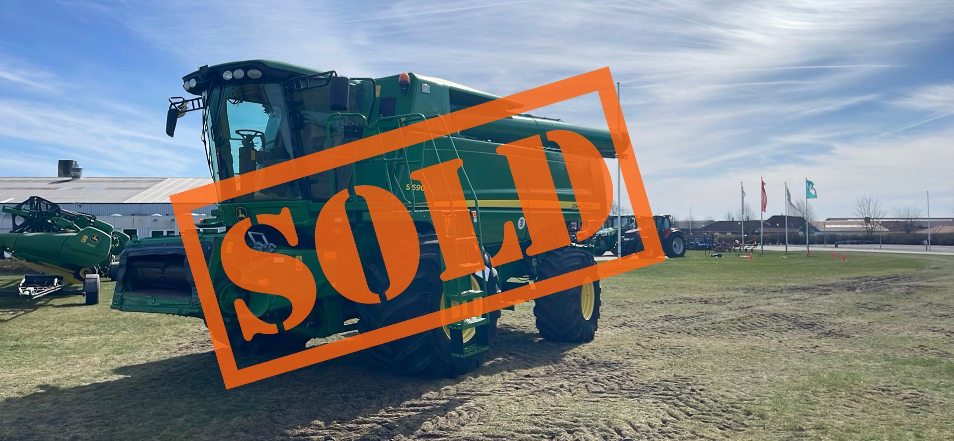 John Deere S 690 Combine harvester €65,000