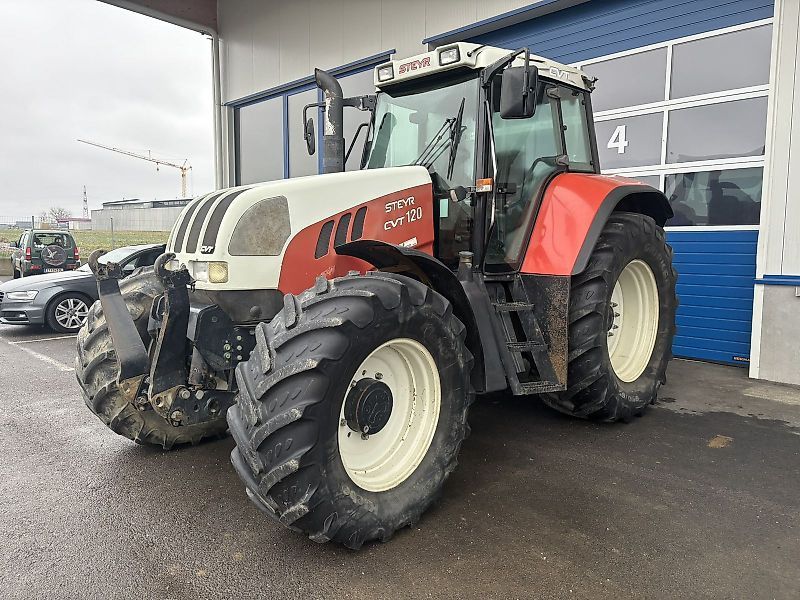 E-FARM: Steyr CVT 120 - Traktor - id SRNM5LA - 31.465 € - Baujahr: 2001 - Abgelesene Motorstunden: 8.950,Motorleistung (PS): 120,Österreich