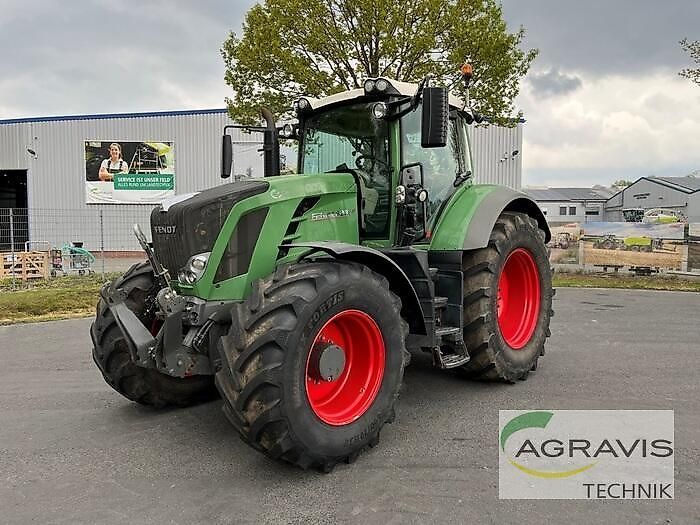 E-FARM: Fendt 828 Vario - Трактор - id ZAETFCK - 69 900 € - Год выпуска: 2013 - Отработанные часы: 9 613,Мощьность двигателя: 279,Германия