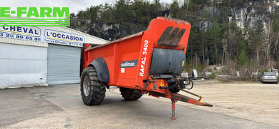 E-FARM: sodimac rafal 3400 - Épandeur de fumier et de compost - id I2J8QMF - 27 000 € - Année: 2011