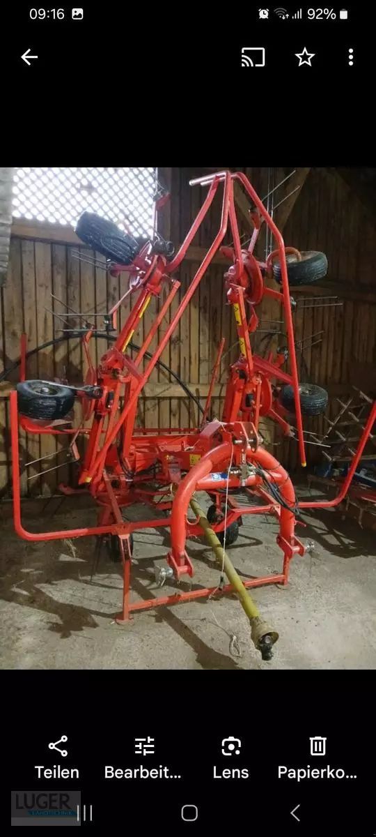 E-FARM: Kuhn GF 5801 MHO - Kreiselheuer - id DXJRPGJ - 5.752 € - Baujahr: 2003 - Österreich