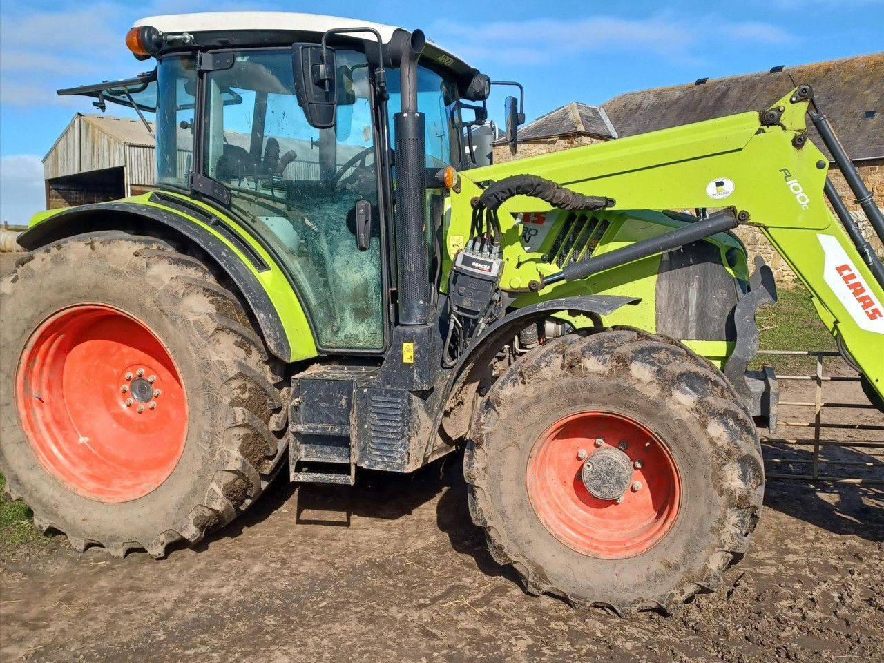 E-FARM: Claas Arion 430 - Traktor - id MSAGYXH - 57.956 € - Baujahr: 2019 - Abgelesene Motorstunden: 2.950,Motorleistung (PS): 115,Vereinigtes Königreich