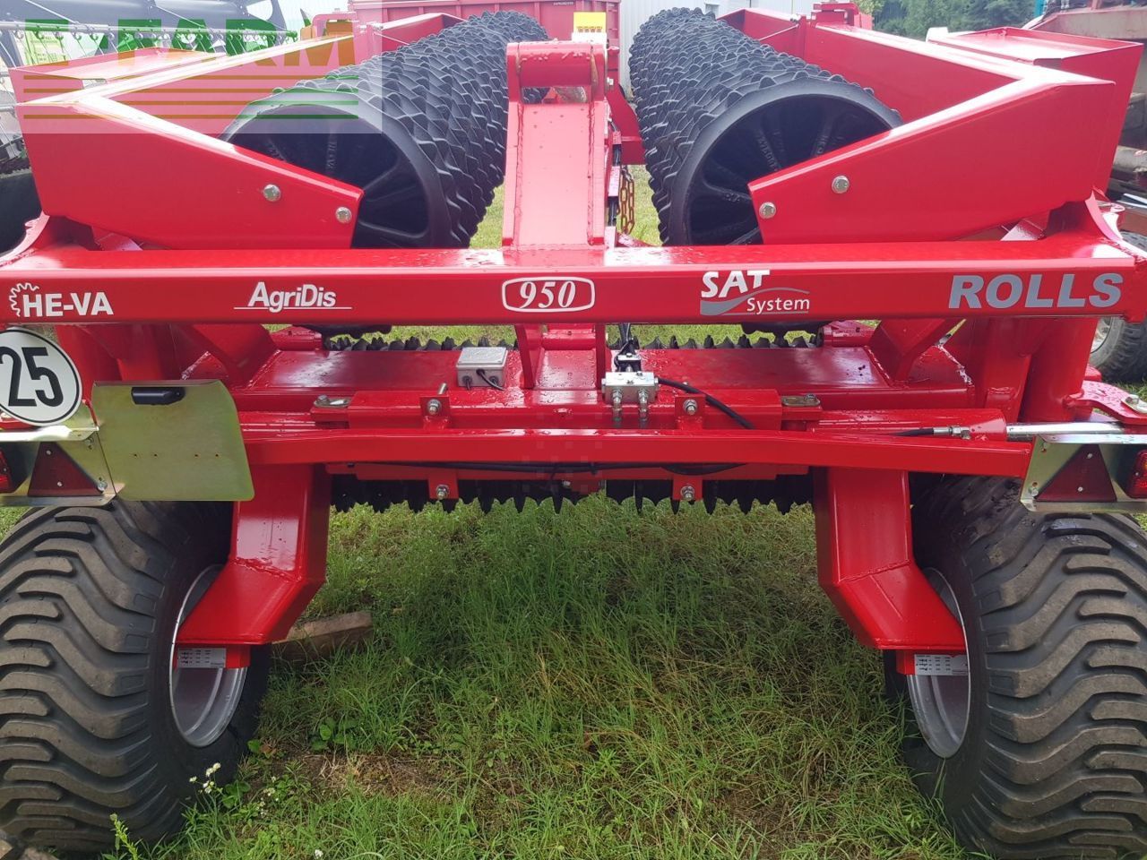 E-FARM: HE-VA tip roller 950 - Presses et rouleaux - id XTULLRF - Année: 2023 - France