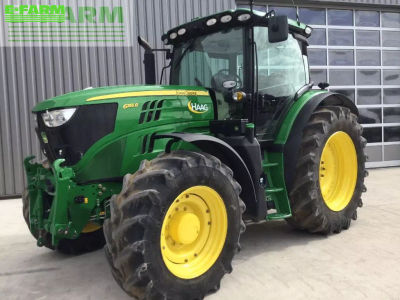 E-FARM: John Deere 6155 R - Τρακτέρ - id 9KLNZW6 - 95.000 € - Χρονία: 2016 - Μετρητής ωρών: 2.500,Ισχύς κινητήρα: 155,Γαλλία