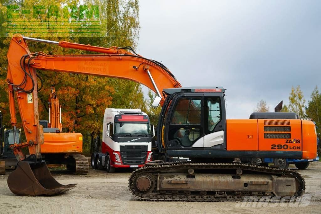 Hitachi zx 290 Excavadora de orugas 47.393 €