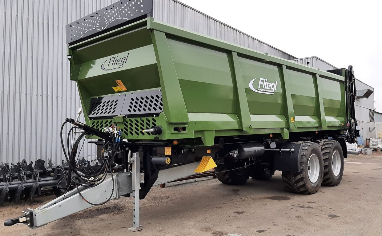 Fliegl kds 270 muck control Manure and compost spreader €89,500