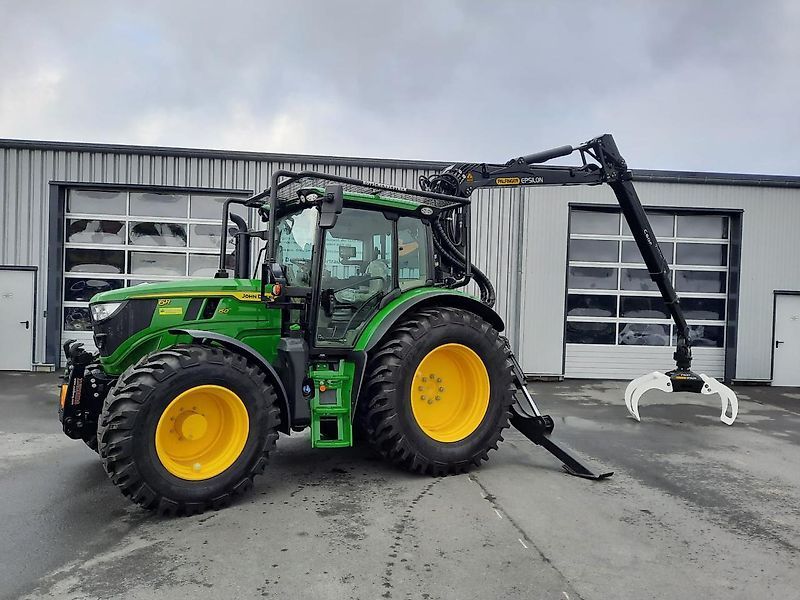 E-FARM: John Deere 6R 150 - Trattore - id 9RIHIKT - Anno di costruzione: 2024 - Potenza del motore: 177,Germania
