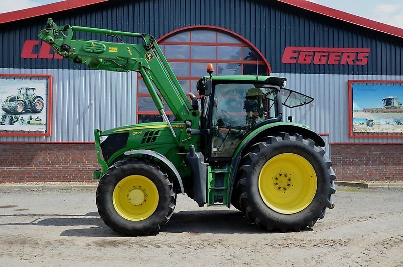E-FARM: John Deere 6150 R - Traktor - id E9GDPBM - 59.000 € - Baujahr: 2014 - Abgelesene Motorstunden: 7.500,Motorleistung (PS): 150,Deutschland