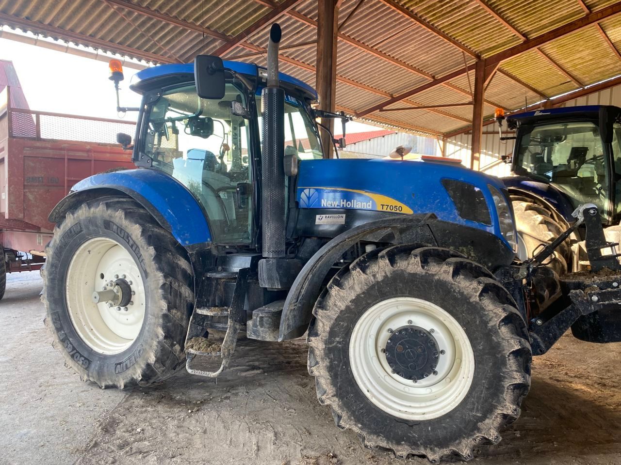 E-FARM: New Holland T7050 - Traktor - id RCMEAME - Gyártási év: 2008 - Üzemóra (motor): 6950,Franciaország