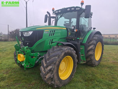 E-FARM: John Deere 6155 R - Traktor - id NENWKVH - 95.000 € - Baujahr: 2021 - Abgelesene Motorstunden: 3.100,Motorleistung (PS): 155,Frankreich