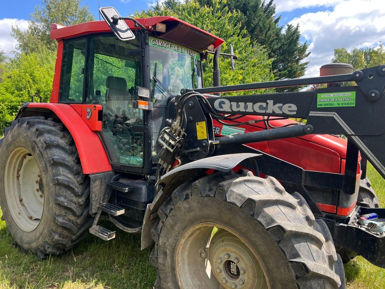 E-FARM: SAME silver 130 - Tracteur - id QZBBIZB - Année: 2001 - Lecture du nombre d'heure: 200,Puissance du moteur (chevaux): 130,France