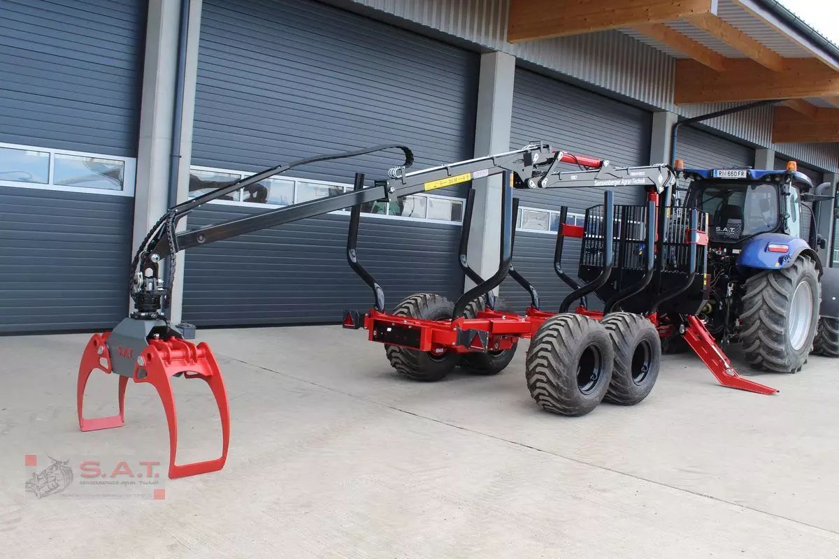 FARMI aktion-ft 9 - cr 57-rückewagen-12 to.-7,20m-neu Forestry trailer €25,750