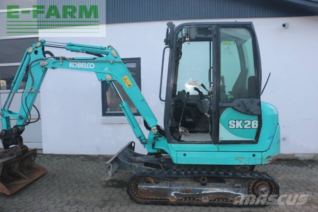 Kobelco sk 26 Mini excavadora  23.086 €