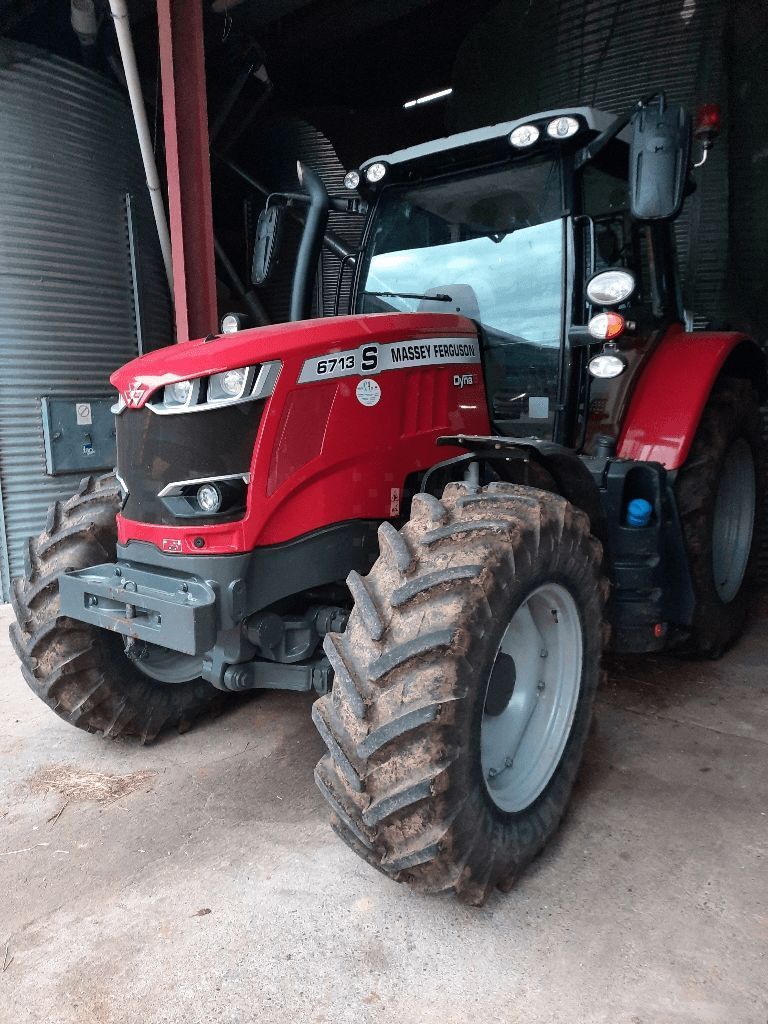 E-FARM: Massey Ferguson 6713 - Traktor - id 7UHRAI9 - 70.000 € - Produktionsår: 2020 - Motortimer: 1.950,Motoreffekt (HP): 130,Frankrig
