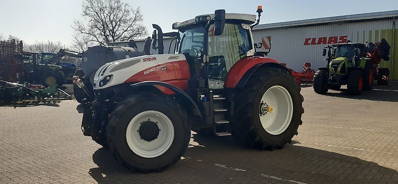E-FARM: Steyr Absolut 6240 CVT - Traktor - id JWL2RCM - 143.000 € - Baujahr: 2021 - Abgelesene Motorstunden: 2.015,Motorleistung (PS): 240,Deutschland