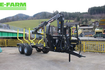 E-FARM: palms h8d mit k4.71 - Forestry trailer - id ESM1UJA - €31,584 - Year of construction: 2023