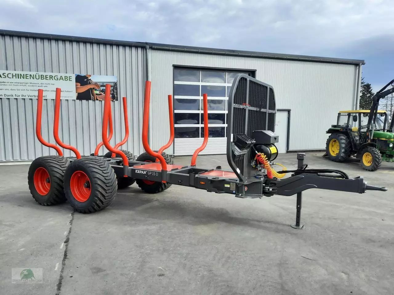 Krpan gp 15 d Forestry trailer €25,900