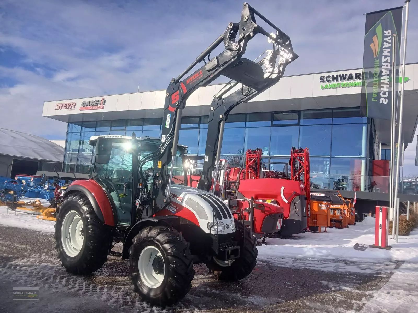 Steyr 4075 Kompakt Tractor €46,500