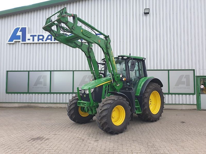 E-FARM: John Deere 6090 M - Traktor - id 86HR7QR - 79.000 € - Produktionsår: 2021 - Motortimer: 1.265,Motoreffekt (HP): 90,Tyskland
