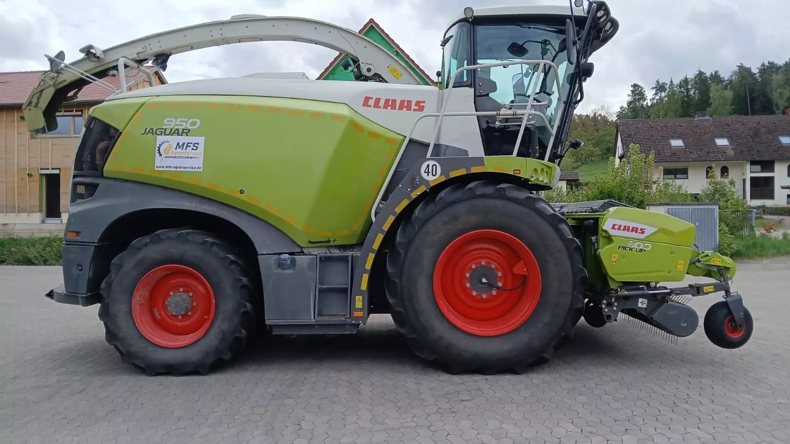 Claas Jaguar 950 Self propelled forage harvester €218,000