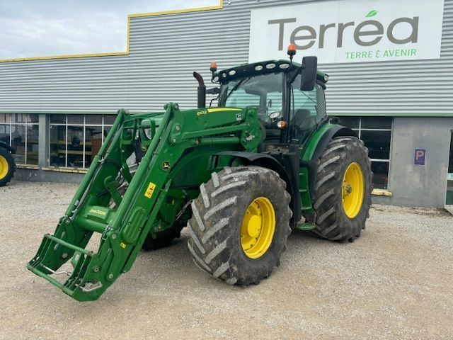 E-FARM: John Deere 6195 R - Tracteur - id ELVEDGW - 110 000 € - Année: 2021 - Lecture du nombre d'heure: 3 262,Puissance du moteur (chevaux): 182,France