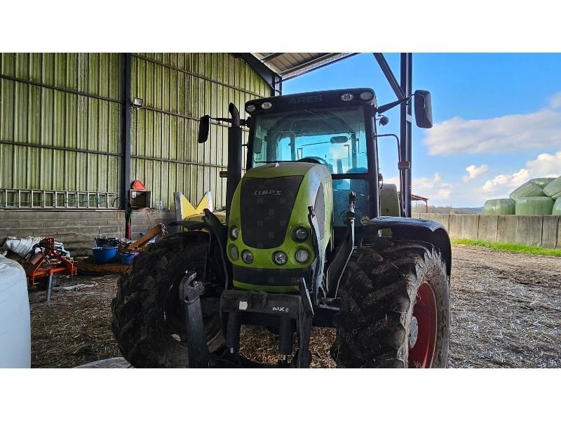 E-FARM: Claas Ares 567 - Tractor - id KVUL1VZ - Year of construction: 2007 - Engine hours: 8,241,Engine power (HP): 109,France