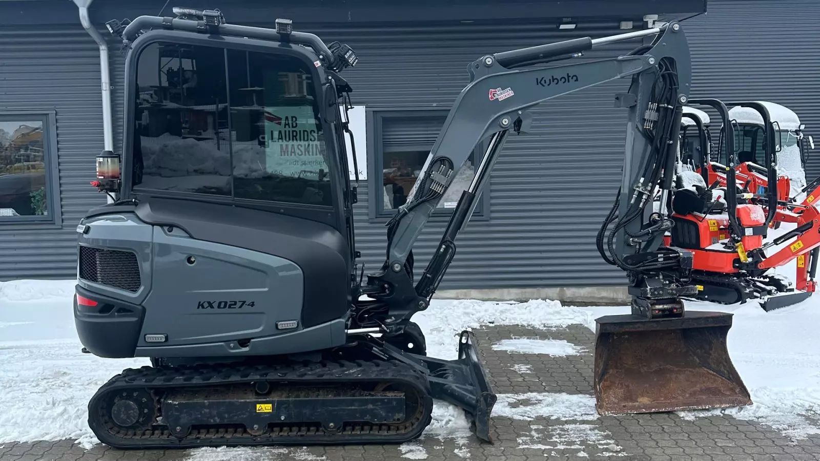 Kubota kx027-4 Gravemaskine 57.425 €