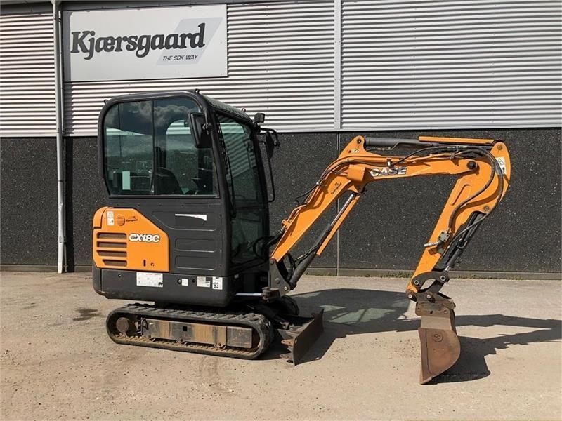 E-FARM: Case IH cx18c - Mini-pelle - id H4VCY1W - 18 339 € - Année: 2017 - Danemark