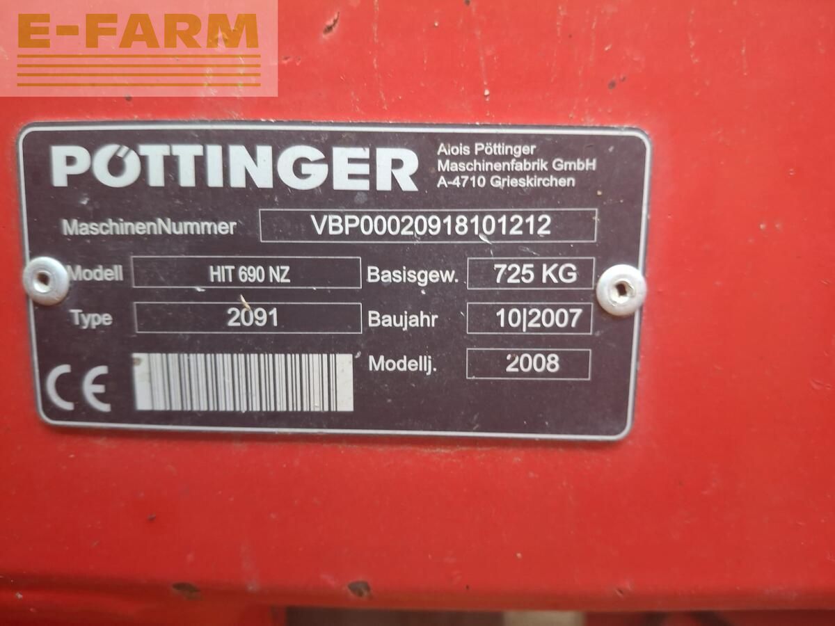 Pöttinger Tedder €6,900
