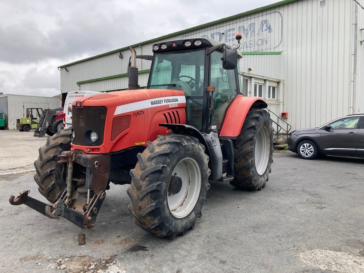 E-FARM: Massey Ferguson 6465 - Tracteur - id B6R6KEX - Année: 2008 - Lecture du nombre d'heure: 5 600,Puissance du moteur (chevaux): 118,France