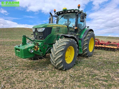 E-FARM: John Deere 6155 R - Traktor - id UAK7JK5 - 92.000 € - Baujahr: 2019 - Abgelesene Motorstunden: 3.300,Motorleistung (PS): 155,Frankreich