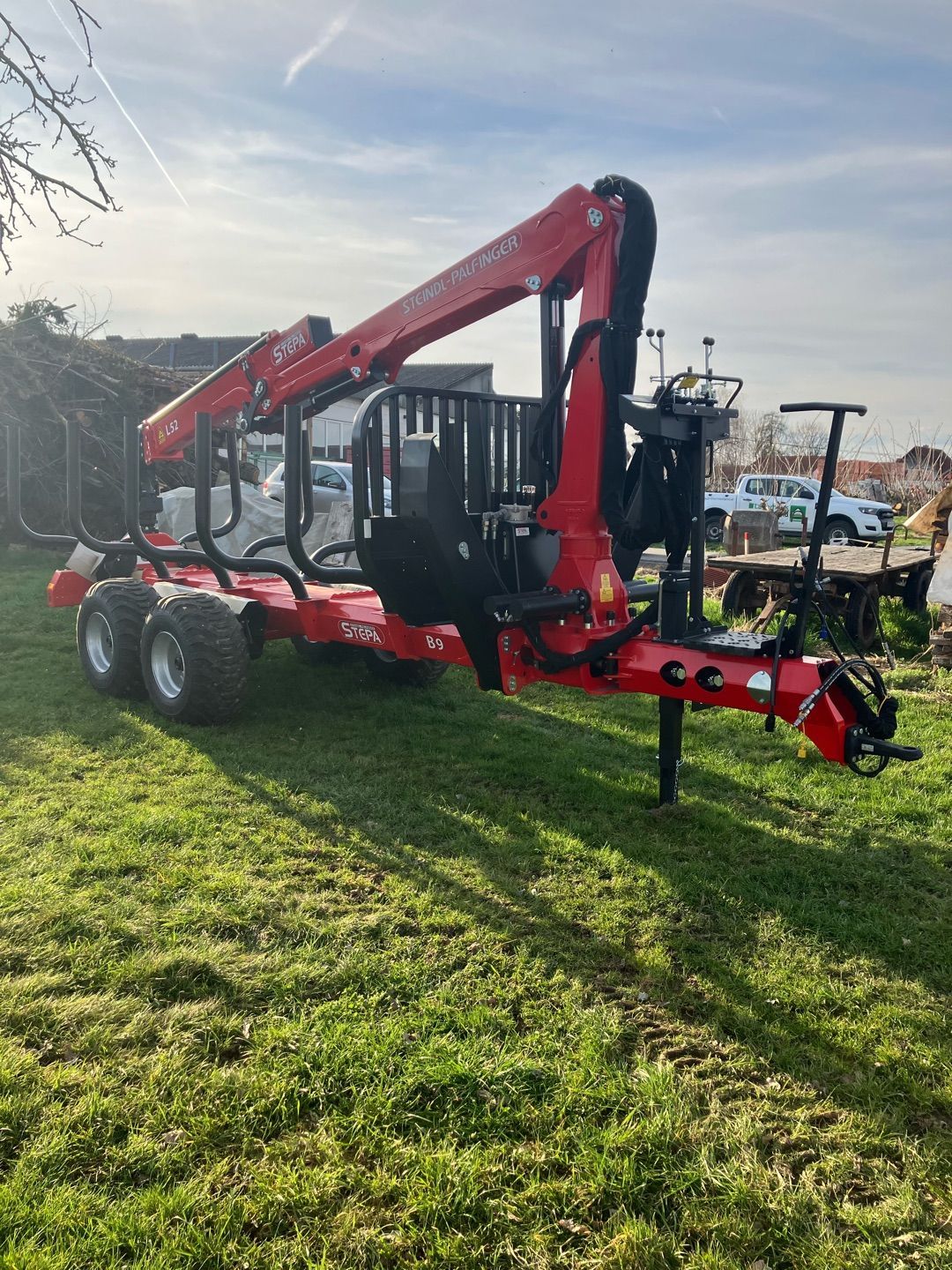 E-FARM: STEPA B9AK/FL5285 - Lesnický přívěs - id ZXBI7GE - 36 195 € - Rok výroby: 2023 - Rakousko