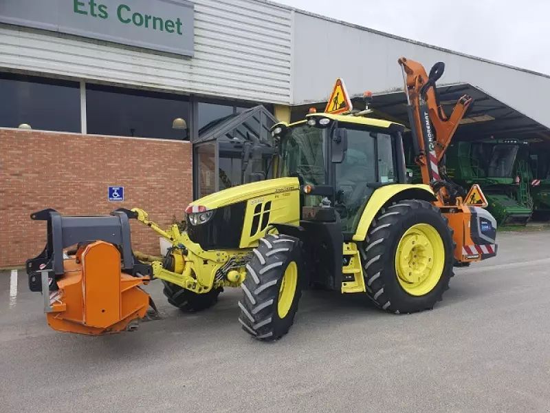 E-FARM: John Deere 6100 M - Tractor - id 4SLTLVP - €90,000 - Year of construction: 2021 - Engine hours: 3,908,Engine power (HP): 110,France