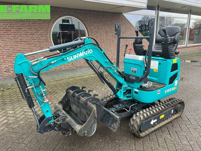 E-FARM: sunward swe08b minikraan - Excavator - id DJWWAK1 - €16,000 - Year of construction: 2022 - Engine power (HP): 10