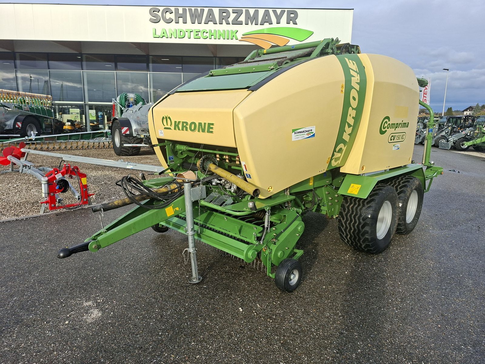 Krone Comprima CV 150 XC Presă de balotat 39.917 EUR
