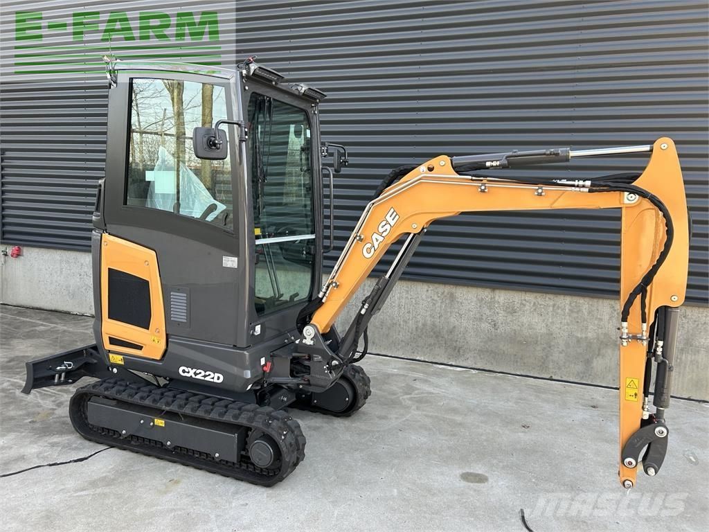 Case IH construction cx22d Minigraver