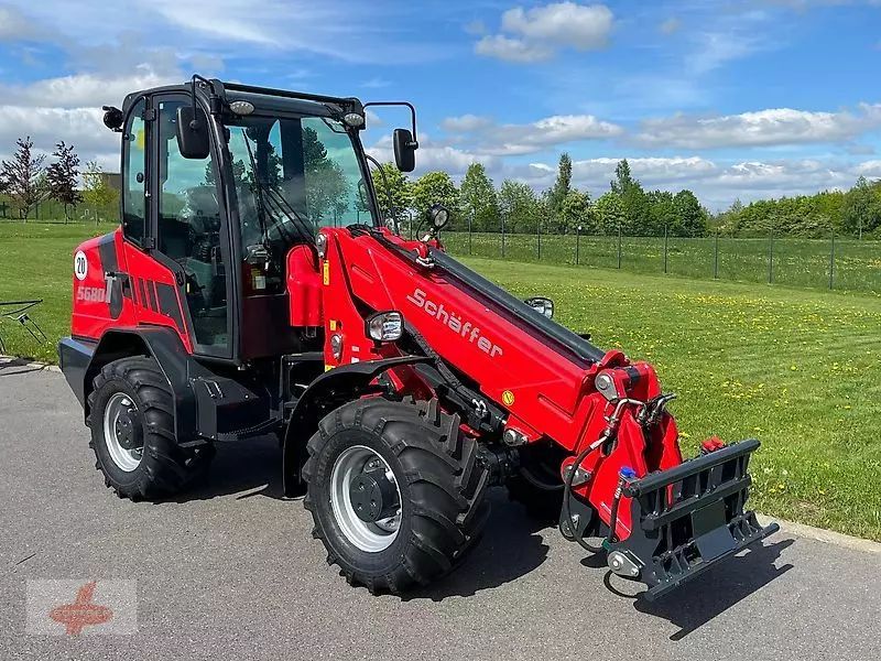 E-FARM: Schäffer 5680 t-3 - Telehandler - id 5X5QUXC - Year of construction: 2025 - Engine hours: 5,Engine power (HP): 75,Germany