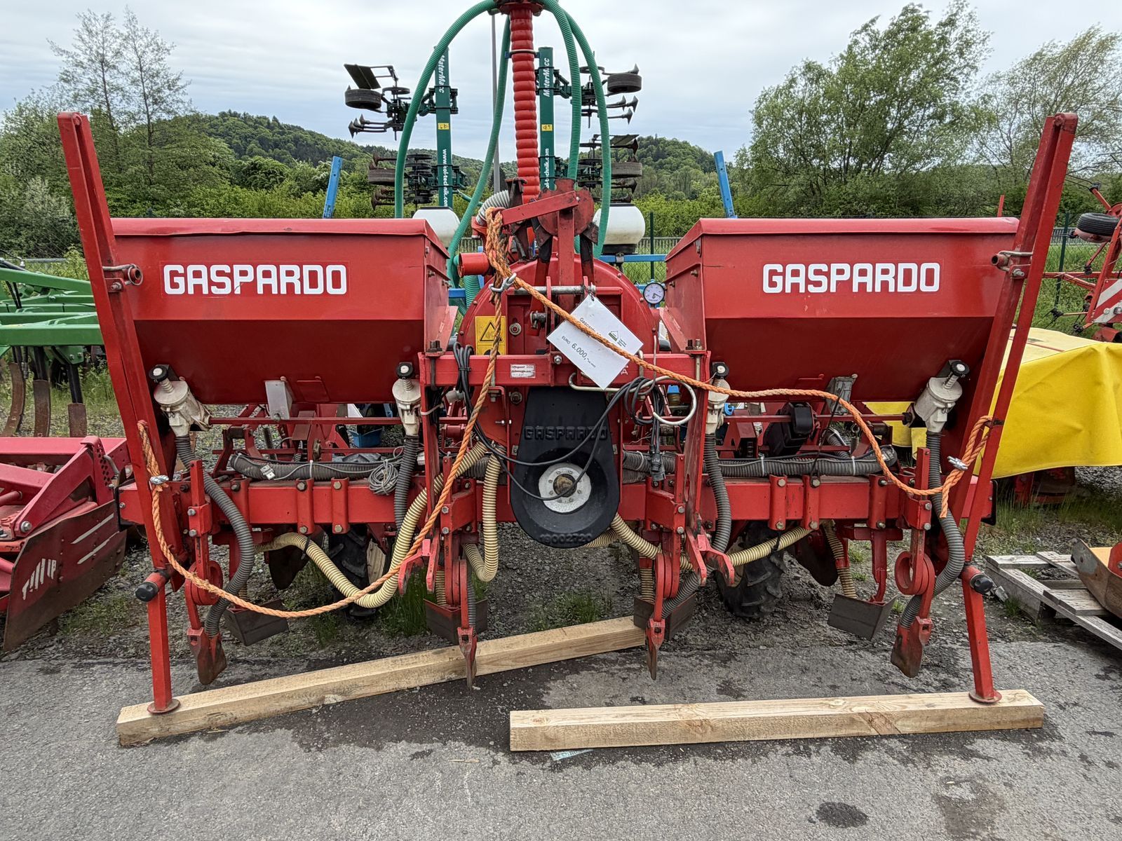 Gaspardo 4 reihig Maszyna do siewu punktowego 5000 €