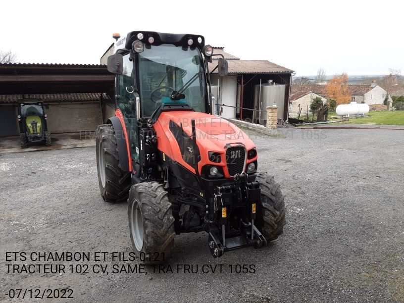 E-FARM: SAME Frutteto 105 - Tractor - id ZGQUW6B - 55.000 € - Año: 2019 - Horas: 912,Francia