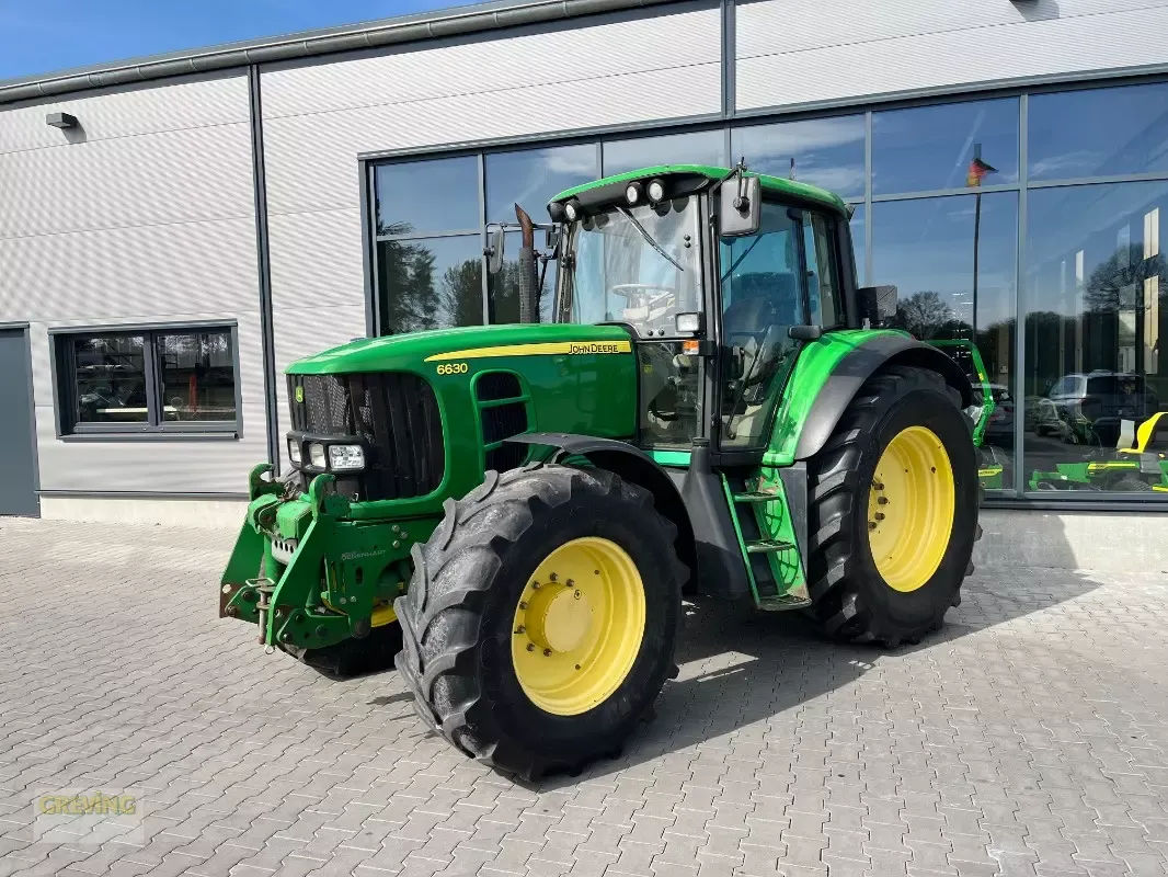 E-FARM: John Deere 6630 - Traktor - id ME3HK4J - 41.780 € - Baujahr: 2012 - Abgelesene Motorstunden: 9.465,Motorleistung (PS): 135,Deutschland