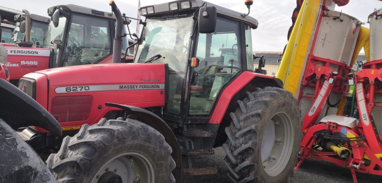 E-FARM: Massey Ferguson 6270 - Tracteur - id ZNJ6BNG - Année: 2003 - Puissance du moteur (chevaux): 125,France