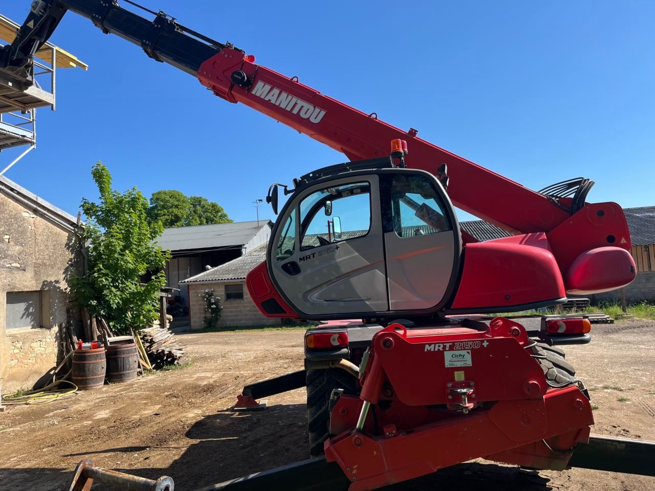 Manitou mrt2150 privilege + Încărcător telescopic 97.000 EUR
