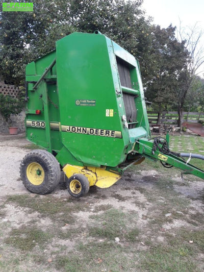 E-FARM: John Deere 590 - Baler - id VKTLI23 - €5,500 - Year of construction: 2000 - Italy