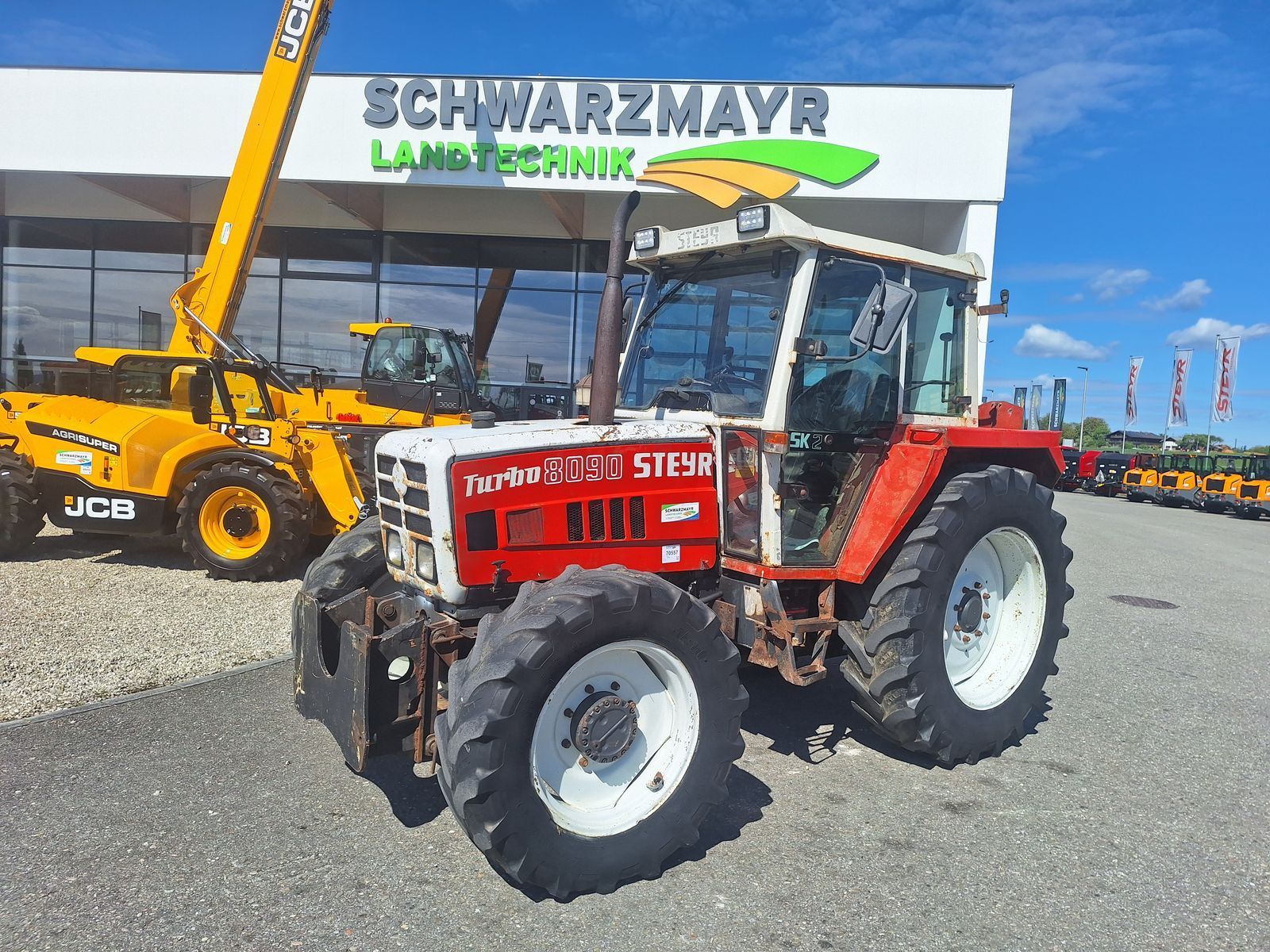 Steyr 8090 a t sk 2 (kk) Traktor 17 900 €