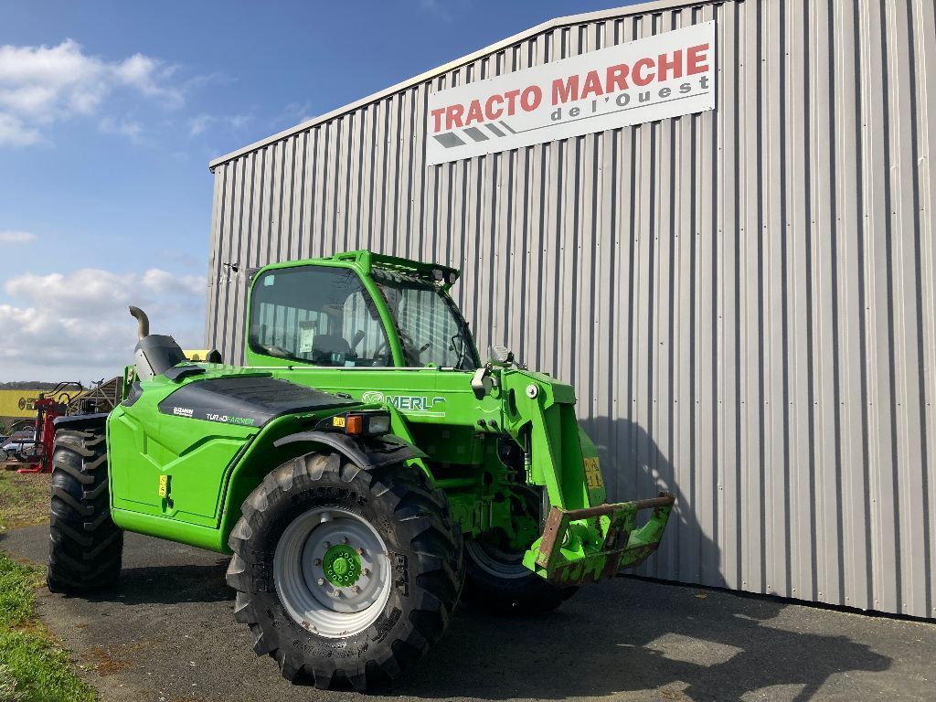 E-FARM: Merlo tf42.7 cs 140 - Teleskoplader - id TMVXTAA - Baujahr: 2018 - Abgelesene Motorstunden: 4.550,Frankreich