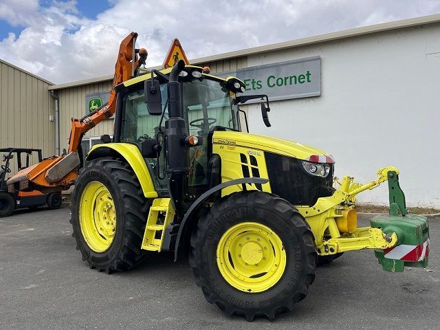 E-FARM: John Deere 6100 M - Trattore - id ERAC3RY - 91.000 € - Anno di costruzione: 2021 - Ore: 4.662,Potenza del motore: 100,Francia