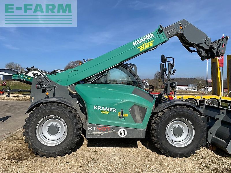 KRAMER kt 407 40 km/h, greifschaufel, schaufel und palettengabel Manipulador telescópico 115.250 €