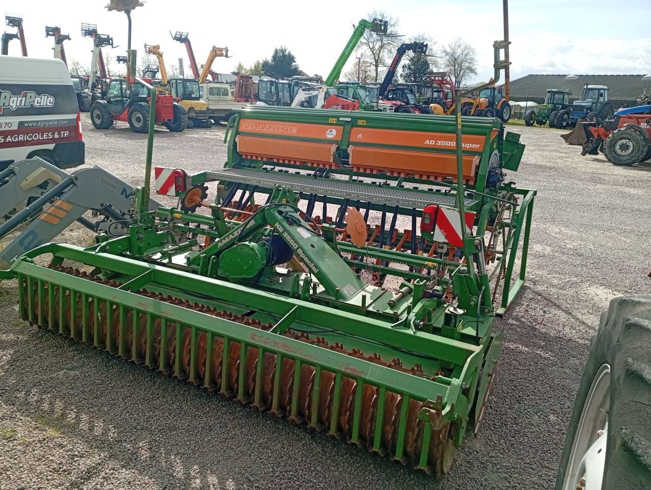 Amazone AD 3500 SUPER Kombinacja uprawowo-siewna 17 000 €